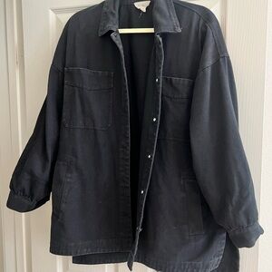 Women's Black Denim Jacket